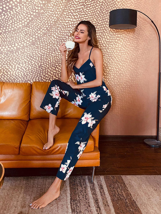 Sexy Ladies Pajamas Set, Casual And Comfortable Pajamas