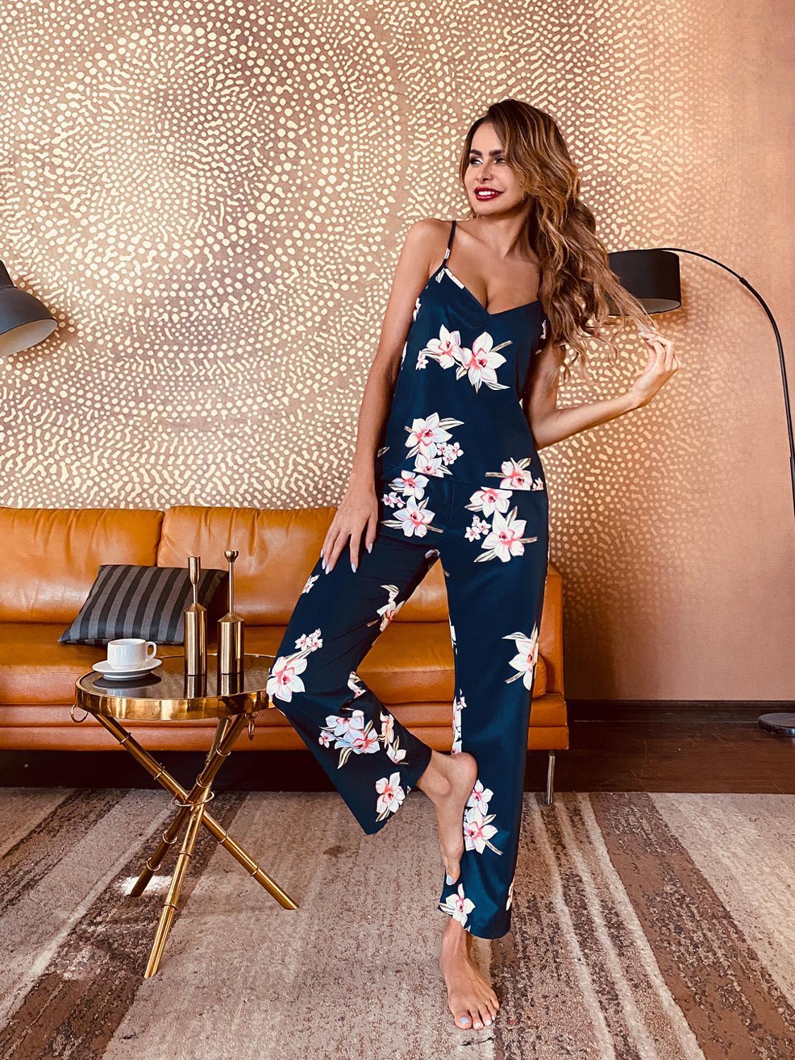 Sexy Ladies Pajamas Set, Casual And Comfortable Pajamas