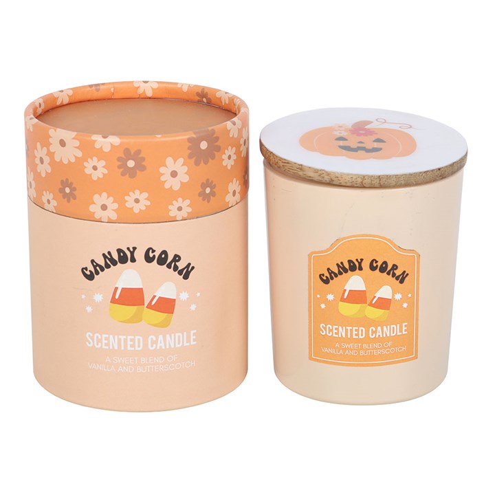 Candy Corn Vanilla and Butterscotch Candle