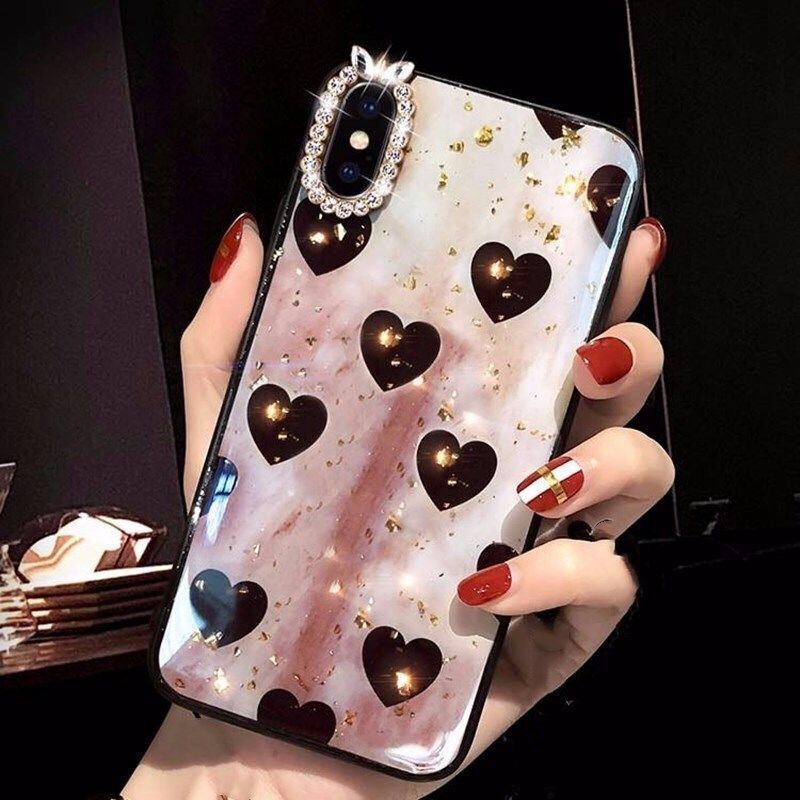 Leopard print color phone case